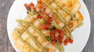 Diablo Verde Egg Rolls