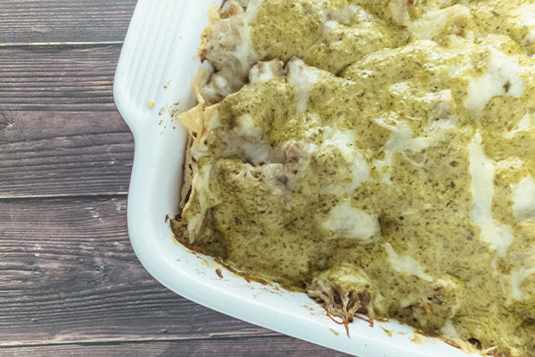 Chilaquiles con Pollo (Chicken Chilaquiles)