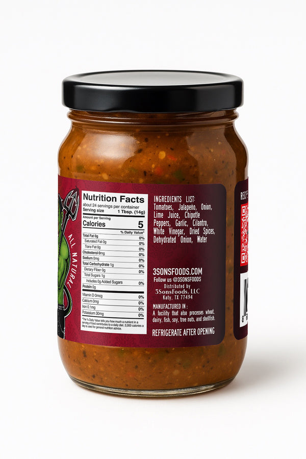 Diablo Salsa Sampler