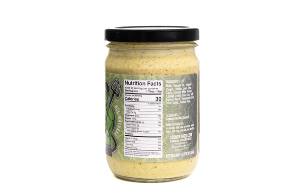 Diablo Vegan Mild vegan salsa, a sauce with a cause supporting wolf conservation